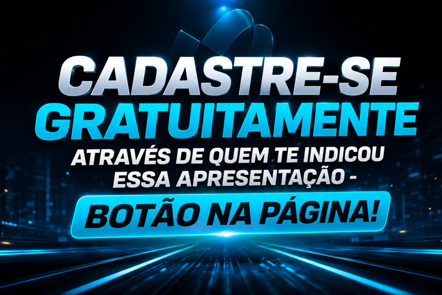 Cadastro com o indicador